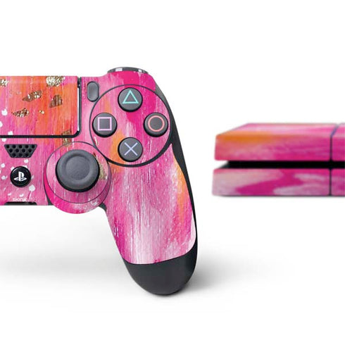 Etta Vee Gold Dust PS4 Console and Controller Bundle Skin